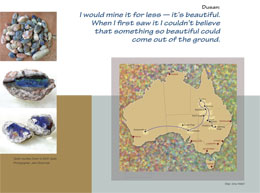 map and opals